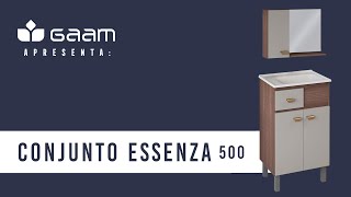 Conjunto Essenza 500  Gaam Gabinetes [upl. by Vernita]