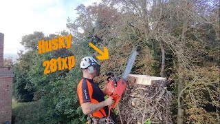 Chestnut work with the Husky 281xp and Dji Neo [upl. by Austin393]