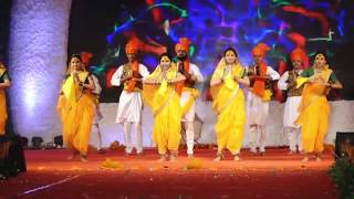 Vaghyamurli dance performance at Sanjay Ghodawat UniversityWinner at UMANG 2K18 [upl. by Glen]