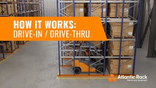 HOW IT WORKS Drivein  Drivethru Racking [upl. by Alegnad]