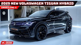 AllNew 2025 VW Tiguan Hybrid Unveiled Electrified Power amp Sleek Design [upl. by Lilian]