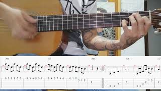 GUITARRA COMO TOCAR pasillo esperanza  tutorial  partitura tablatura [upl. by Jonas]