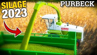 SILAGE 2023 HAS STARTED  PURBECK FARMING SIMULATOR 22  Episode 10 [upl. by Linn]