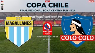 MAGALLANES vs COLO COLO  COPA CHILE FINAL REGIONAL ZONA CENTRO SUR 2024  IDA [upl. by Atiuqin]