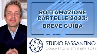 Rottamazione cartelle esattoriali quater 2023 breve guida [upl. by Behm944]