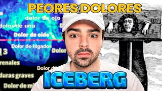 ICEBERG DE LOS PEORES DOLORES 💀🧊 [upl. by Anniahs875]