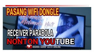 PASANG WIFI DONGLE DI RECEIVER PARABOLA GARDINER G88 HD BUAT NONTON YOUTUBE [upl. by Swarts]