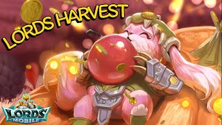 Is This Harvest Event Any Good Lords Mobile [upl. by Zingale]