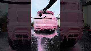 Foam Cannon car wash in 4k detailing satisfying asmr [upl. by Felicle]