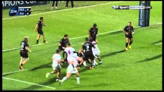 Ulster v Toulouse 11122015 Nick Williams Try [upl. by Christmas]