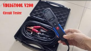 Vdiagtool V200 Circuit Tester Unboxing [upl. by Rosemaria997]