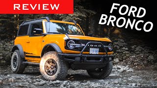 2022 Ford Bronco Wildtrak Review  More Than Just a Classic Name [upl. by Yorled678]