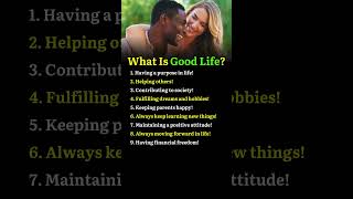 What Is A Great Life  greatlife goodlife shorts [upl. by Ng309]