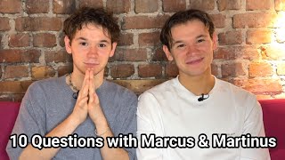 MARCUS amp MARTINUS ANSWER 10 QUESTIONS [upl. by Detta]