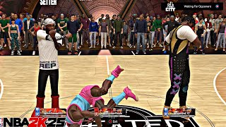 NBA 2K25 THEY TRYNA BULLY ME AT THE 3️⃣ THEY MADE ME FALL amp I CONTACT DUNK SOMEONE MUST WATCH [upl. by Prussian558]