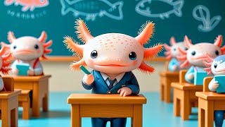 Lovely Little Axolotls REAL LIFE [upl. by Lebaron570]