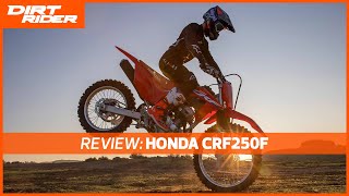 2022 Honda CRF250F Review [upl. by Ynelram]