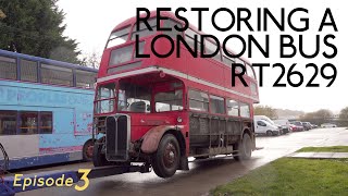 Ep3 Restoring a 70 Year Old London Double Decker Bus  Strip Out [upl. by Nahsed]