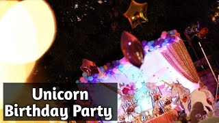 Unicorn 🦄 Birthday Party Decoration Ideas DIY partydecorationideas artandcraft crafts unicorn [upl. by Salomon]