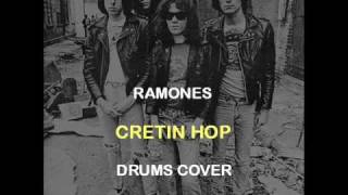 Ramones  Cretin Hop Drums Backing Track Cover [upl. by Carrissa540]