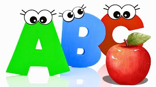 ABC Phonic songABC SongABC lyrics songTiny TotsKiddos Study ZoneToddler learning [upl. by Khosrow839]