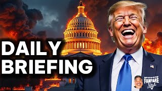 Trump Is Burning Washington DC and The Media To The Ground [upl. by Nirot281]