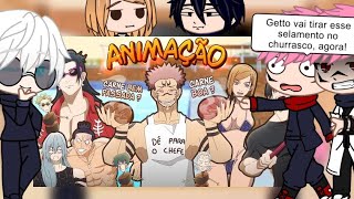 Jujutsu Kaisen reagindo ao Churrasco de domingo do SukunaVoice MakersReact Jujutsu GC [upl. by Cassil321]