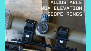 Adjustable Scope rings review [upl. by Gorton]