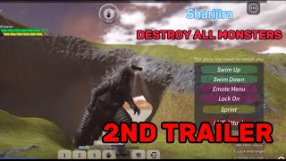 Sharijira DESTROY ALL MONSTERS 2ND TRAILER [upl. by Nylasoj240]