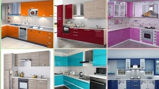 Kitchen Cabinet Color Ideas  Modular Kitchen  Kitchen Cabinet Design  Kitchen Design  2021 [upl. by Saxen]