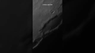 SCHICKARD CRATER on lunar surface through my Telescope astrophotography moon photography [upl. by Lona]