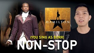 NonStop Hamilton Part Only  Karaoke  Hamilton [upl. by Docile]