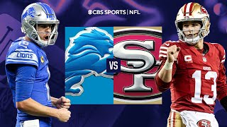 NFC Championship FULL PREVIEW Lions at 49ers I FINAL PICKS  PREDICTIONS I CBS Sports [upl. by Yttak]