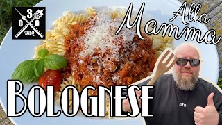 Die BESTE Bolognese ist so einfach  Bolognese alla Mamma  030 BBQ [upl. by Muir289]