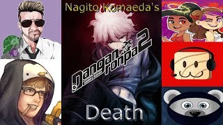 YouTubers React to Nagito Komaeda’s Death  SDR2 [upl. by Asenad980]