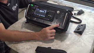 Icom IC705 Go Bag W2HVH Custom Enclosure All Handmade In The USA Complete Review [upl. by Uni874]