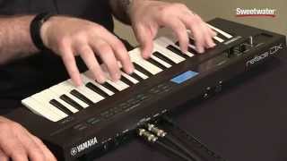 Yamaha Reface DX Synthesizer Demo by Sweetwater [upl. by Eanyl]