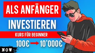 Wie sollte ein Anfänger Investieren 2023  Beginner Kurs [upl. by Oflodur284]