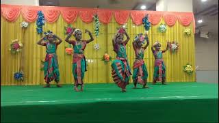 Omkaram srusti saram song by Sri Sai Natyanjali kuchipudi kalakshetram students dance kuchipudi [upl. by Eibreh230]