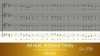 All Hail Adored Trinity • Bass Guide [upl. by Hetty]