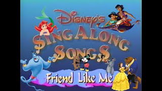 Disney Sing along Songs Friend Like Me [upl. by Rimas]