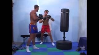 Brett Mycles  Rob Sager  Bodybuilder Boxing [upl. by Yecram624]