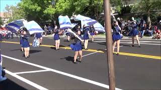 The Cosumnes Oaks Wolfpack Marching Band at the 2024 Franklin Invitational Band Review [upl. by Lenneuq]