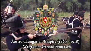 Wagramer Grenadiermarsch  Austrian Military March [upl. by Poucher]