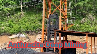 Anthracite Deep Mine Hard Coal Only in Eastern Pennsylvania [upl. by Oicnedif]