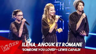 Romane Anouk et Ilena  Someone you loved  Battles  The Voice Kids Belgique [upl. by Lleddaw]