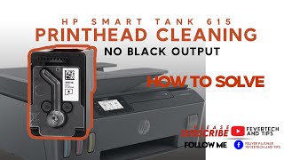 How to perform head cleaning  HP SMART TANK 615  TAGALOG [upl. by Karsten]