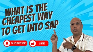 What is the cheapest way to become a SAP Consultant [upl. by Druci]