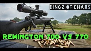 The Remington 700 vs 770 good bad and the ugly [upl. by Hourihan142]