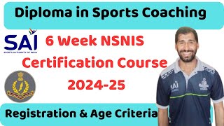 6 Week Certificate Course NSNIS 202425 Registration Open December And January Batch [upl. by Atsylak]